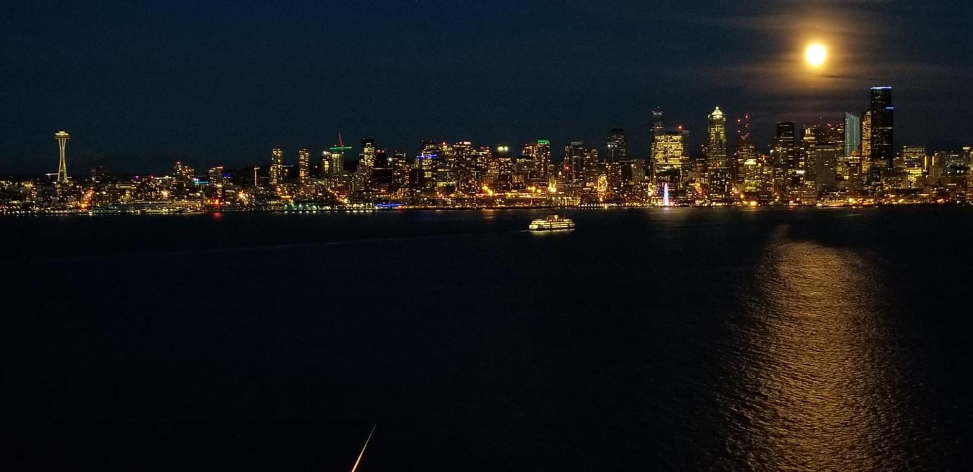 180 Degree, Unobstructed Bluff View! Daire Seattle Dış mekan fotoğraf